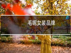 毛呢女装品牌
