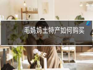毛妈妈土特产如何购买