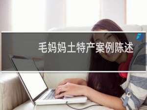 毛妈妈土特产案例陈述
