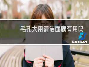 毛孔大用清洁面膜有用吗