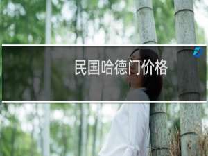民国哈德门价格