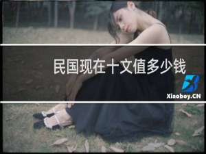 民国现在十文值多少钱