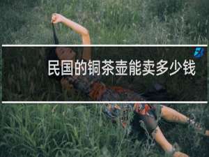 民国的铜茶壶能卖多少钱