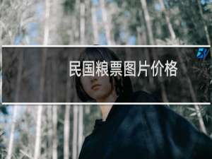 民国粮票图片价格