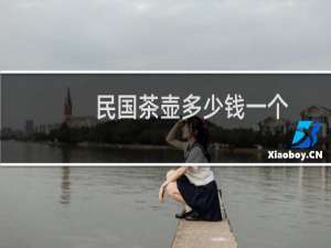 民国茶壶多少钱一个