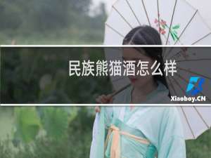 民族熊猫酒怎么样