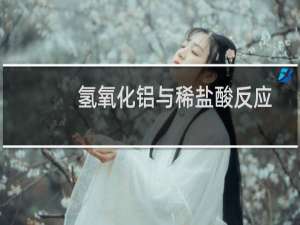 氢氧化铝与稀盐酸反应（氢氧化铝电离）