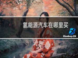 氢能源汽车在哪里买