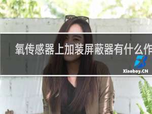 氧传感器上加装屏蔽器有什么作用