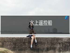 水上遥控船