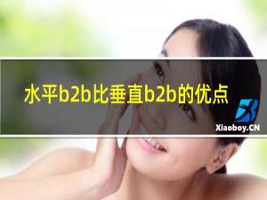 水平b2b比垂直b2b的优点