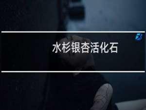 水杉银杏活化石