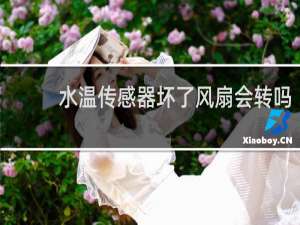 水温传感器坏了风扇会转吗