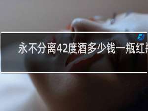 永不分离42度酒多少钱一瓶红瓶