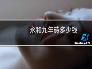 永和九年砖多少钱