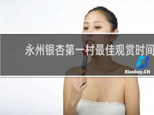 永州银杏第一村最佳观赏时间