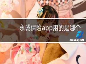 永诚保险app用的是哪个
