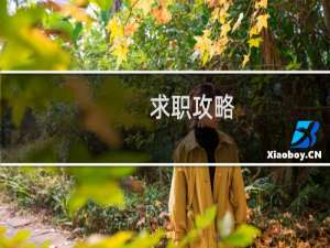 求职攻略