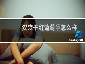 汉森干红葡萄酒怎么样