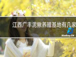 江西广丰泥鳅养殖基地有几家