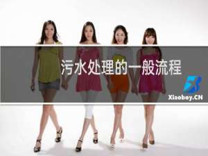 污水处理的一般流程（污水处理的一般流程是怎样的）