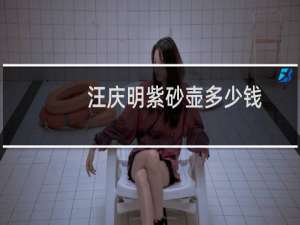 汪庆明紫砂壶多少钱