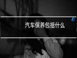 汽车保养包括什么