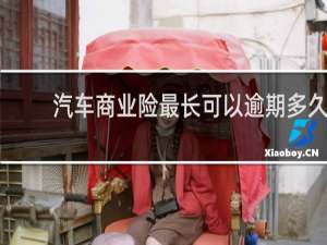 汽车商业险最长可以逾期多久