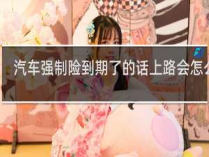 汽车强制险到期了的话上路会怎么样