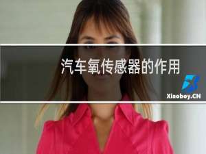 汽车氧传感器的作用