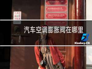 汽车空调膨胀阀在哪里