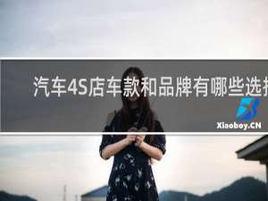 汽车4S店车款和品牌有哪些选择