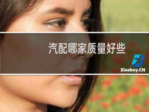 汽配哪家质量好些