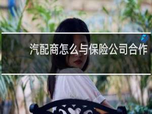 汽配商怎么与保险公司合作