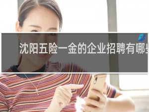 沈阳五险一金的企业招聘有哪些