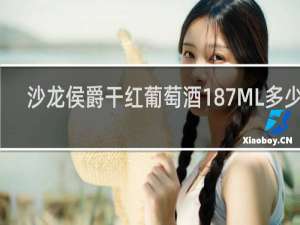 沙龙侯爵干红葡萄酒187ML多少钱