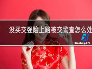 没买交强险上路被交警查怎么处罚