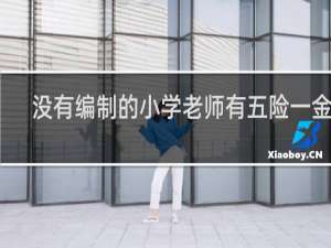 没有编制的小学老师有五险一金吗