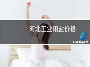 河北工业用盐价格