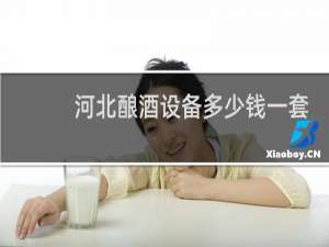 河北酿酒设备多少钱一套