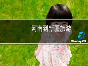 河南到新疆旅游