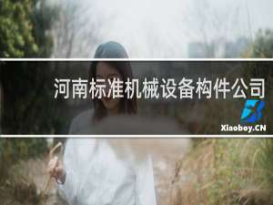 河南标准机械设备构件公司