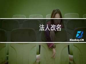 法人改名，现在无法更新身份证
