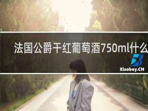 法国公爵干红葡萄酒750ml什么价