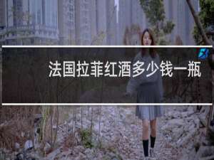 法国拉菲红酒多少钱一瓶