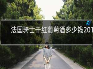 法国骑士干红葡萄酒多少钱2015