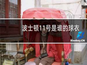 波士顿11号是谁的球衣
