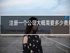 注册一个公司大概需要多少费用