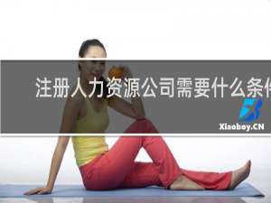 注册人力资源公司需要什么条件