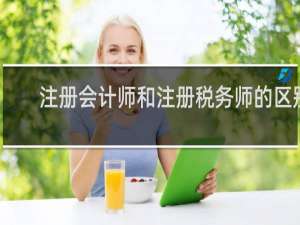 注册会计师和注册税务师的区别